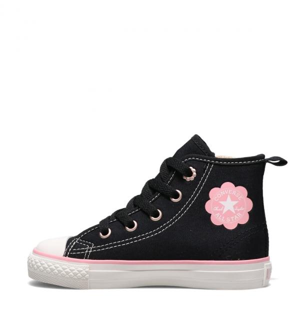 Converse all star 2024 black and pink