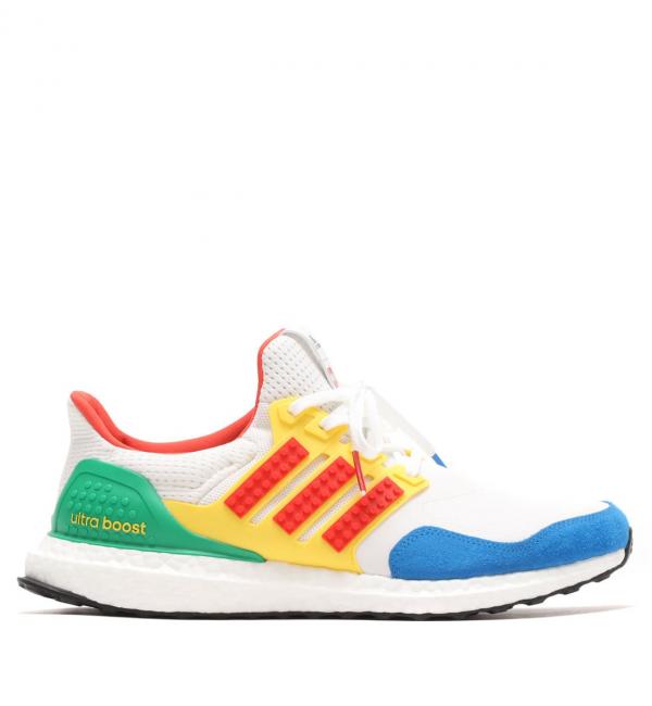 Adidas ultra boost outlet white red multicolor