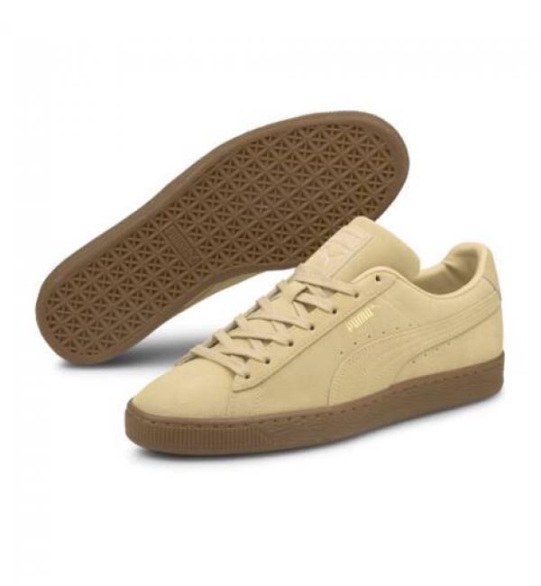 Beige puma hot sale suede