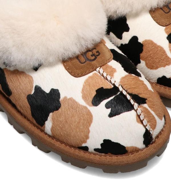 UGG Coquette Cow Print CHESTNUT 21FW-I|atmos pink(アトモス ピンク