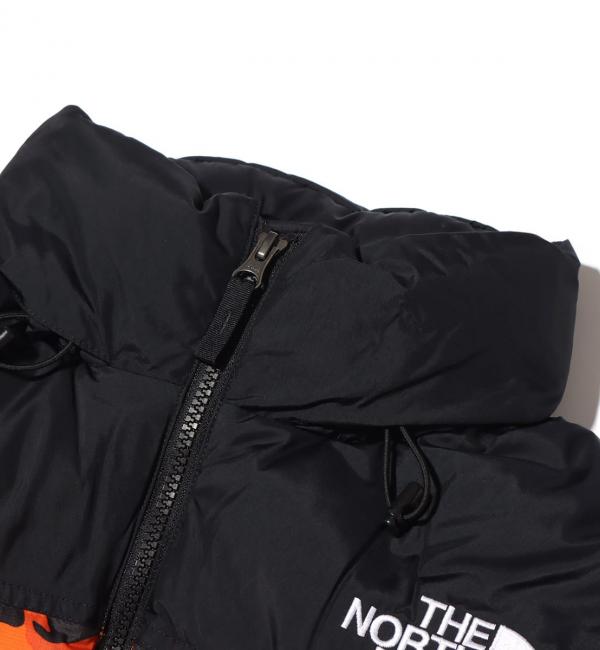 THE NORTH FACE NOVELTY NUPTSE JACKET レッドオレンジ