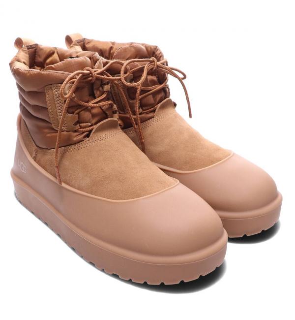 UGG Classic Mini Lace-Up Weather CHESTNUT 21FW-I|atmos pink ...