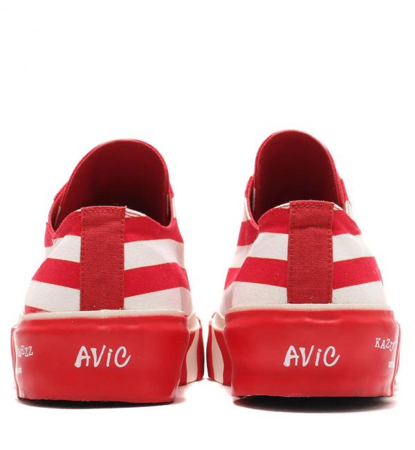 atmos pink × AVIC × 楳図かずお SNEAKERS RED 21HO-S