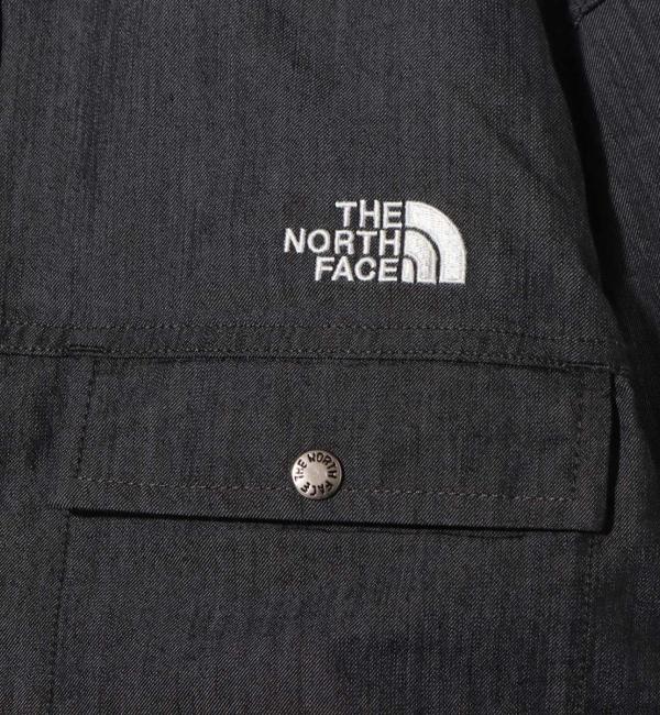 THE NORTH FACE L/S NYLON DENIM NUPTSE SHIRT ブラックデニム 21FW-I