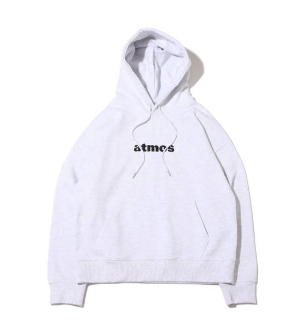 atmos EMBROIDERY LOGO HOODIE ASH 22SP-I|atmos pink(アトモス ピンク