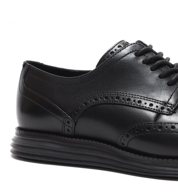 Cole Haan ORIGINALGRAND WINGTIP OXFORD BLACK/BLACK 23FA-I|atmos