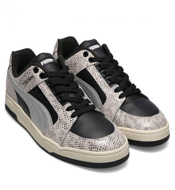 puma black and silver