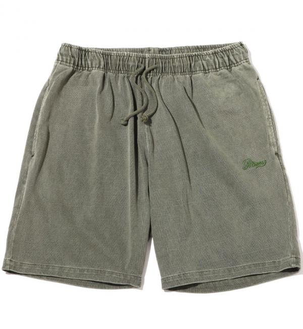 atmos PIGMENT DIE SHORT OLIVE 22SP-I|atmos pink(アトモス ピンク)の