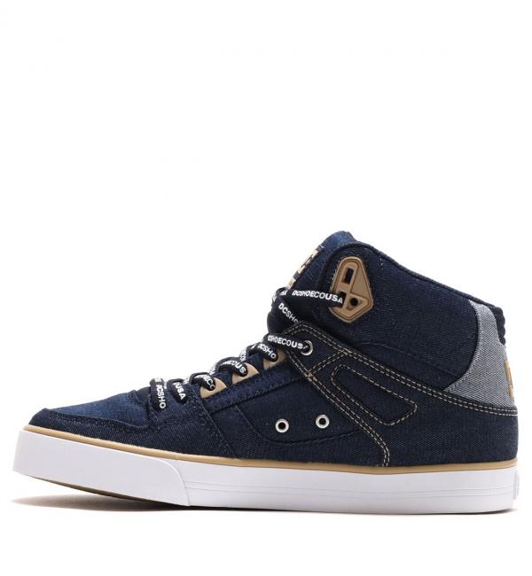 DC SHOES PURE HIGH-TOP WC TX SE DARK DENIM 22SS-I