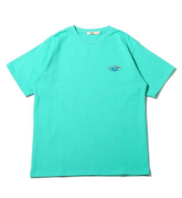 ＜アイルミネ＞【アトモス ピンク/atmos pink】 UGG マウンテンプリントロゴ Tシャツ MINT 22SS-I
