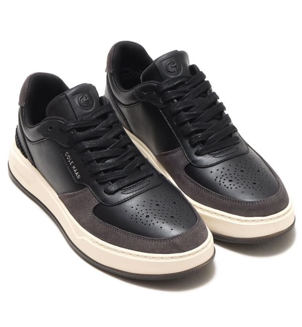 COLE HAAN GRANDPRO CROSSOVER SNEAKER BLACK/DARK PAVEMENT/IVORY