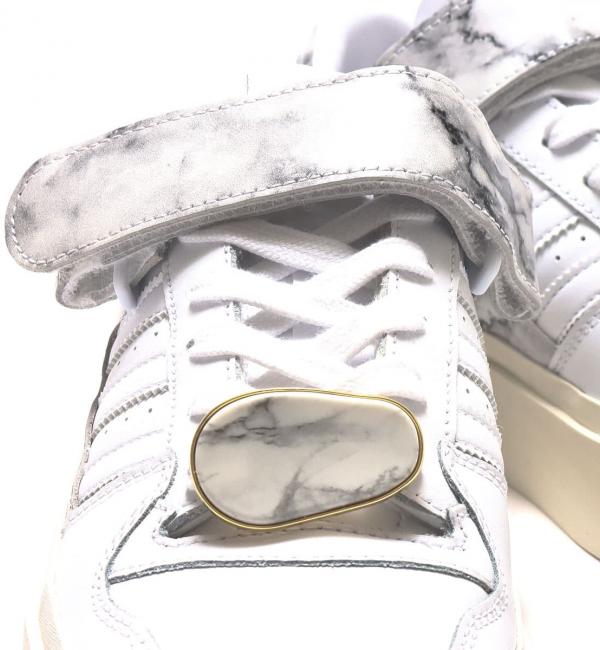 adidas FORUM BONEGA MARBLE W FOOTWEAR WHITE/FOOTWEAR WHITE/GOLD