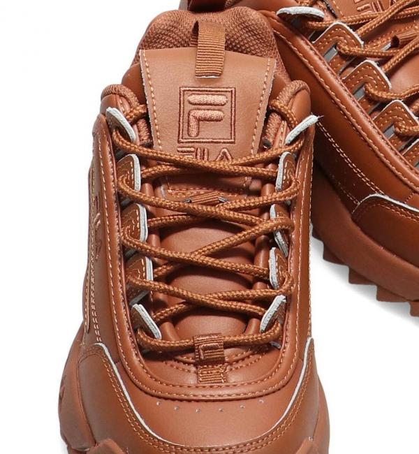 FILA DISRUPTOR II PREMIUM Leather Brown / Leather Brown / Leather