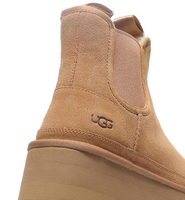 UGG W NEUMEL PLATFORM CHELSEA CHESTNUT 22FW-I|atmos pink(アトモス