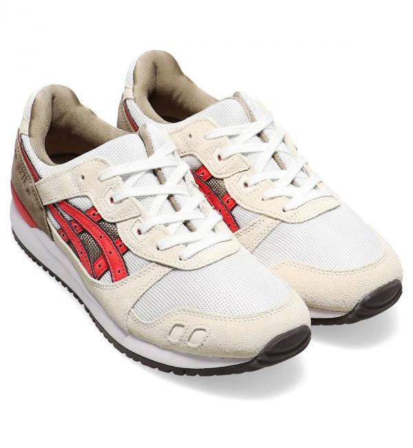 Asics gel lyte iii white and pink 2025