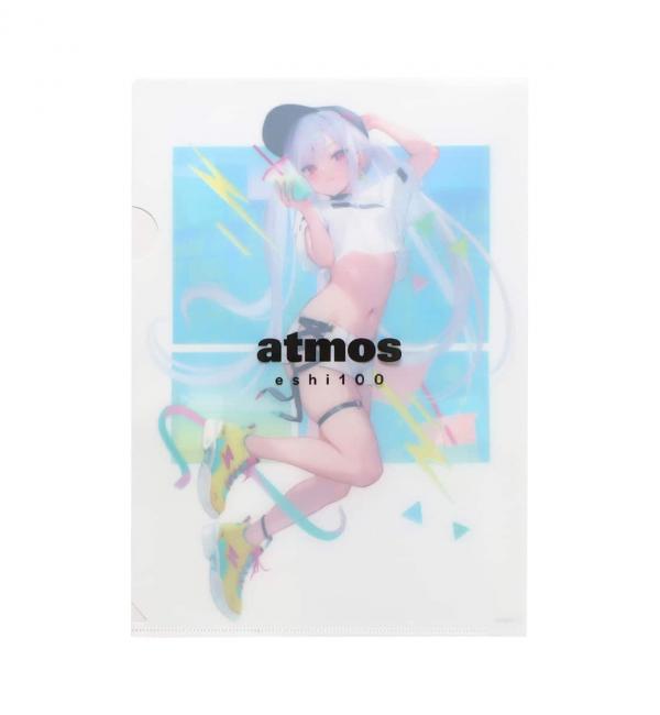 atmos x 絵師100人展 MIGNON クリアファイル MULTI 22SU-I