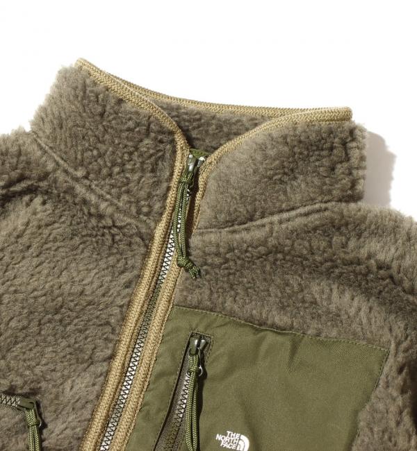 THE NORTH FACE PURPLE LABEL Wool Boa Fleece Field Jacket Olive 22FW-I