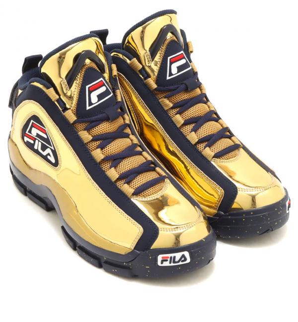 FILA GRANT HILL 2 Gold Rush Gold/Navy 22FW-I|atmos pink(アトモス