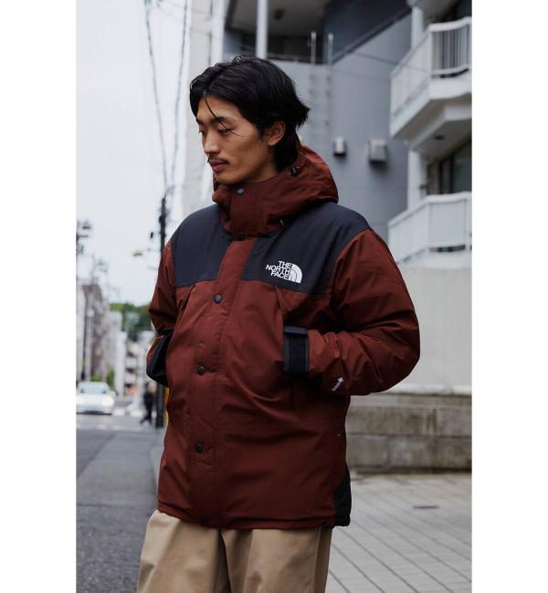 THE NORTH FACE MOUNTAIN DOWN JACKET ダークオーク 22FW-I|atmos pink