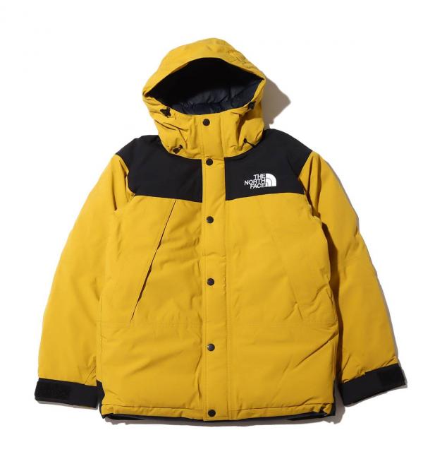 THE NORTH FACE MOUNTAIN DOWN JACKET ミネラルゴールド 22FW-I|atmos