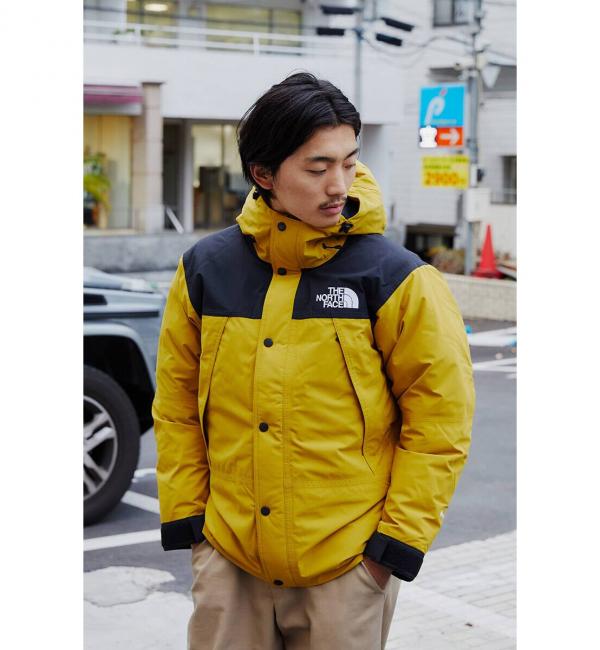 THE NORTH FACE MOUNTAIN DOWN JACKET ミネラルゴールド 22FW-I|atmos