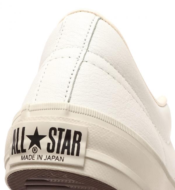 CONVERSE ONE STAR J EB LEATHER WHITE 22HO-I|atmos pink(アトモス