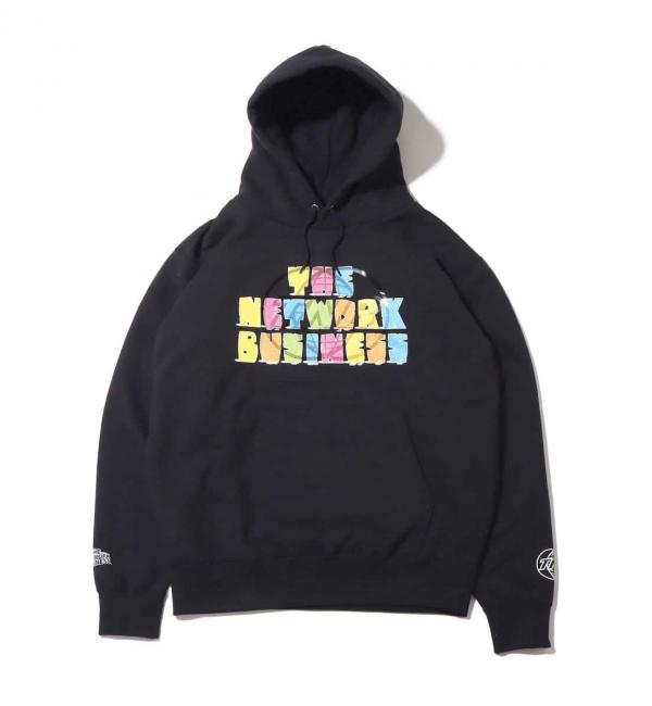 THE NETWORK BUSINESS THE NETWORK BUSINESS FP HOODIE アトモスピンク