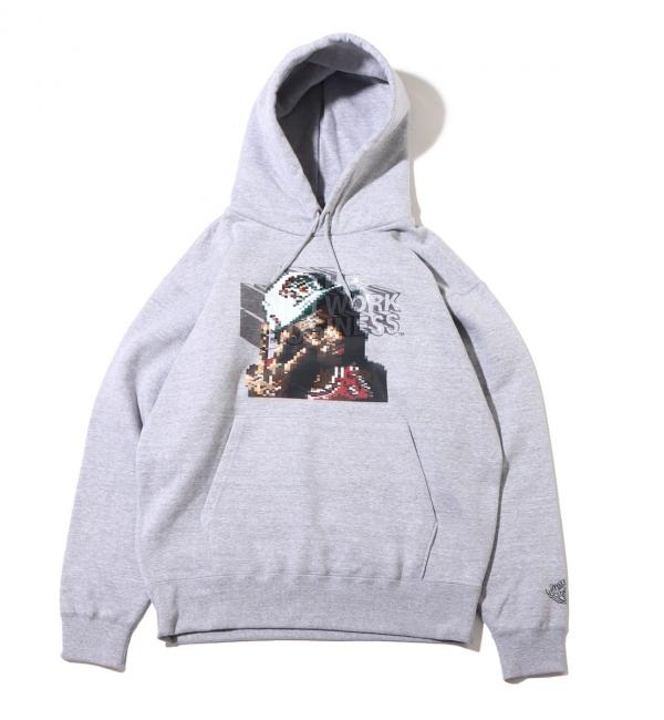 THE NETWORK BUSINESS × KILIMANJERO MJ HOODIE GREY 22HO-I|atmos