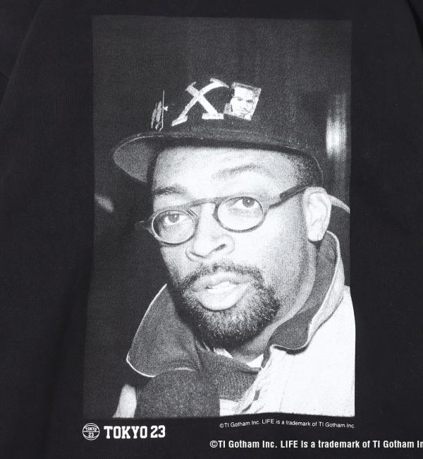 TOKYO 23 x LIFE magazine PHOTO PULL-OVER HOODIE BLACK 22FW-I|atmos