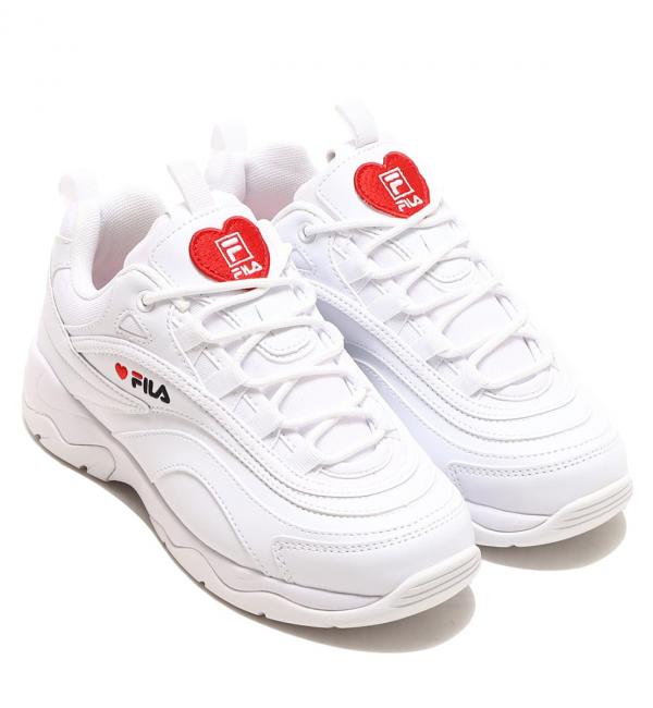 FILA FILARAY HEART WHITE/FILA RED/PINK 22FW-I