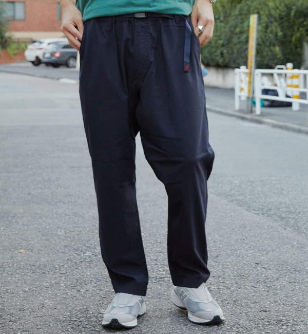 WHITE MOUNTAINEERING × GRAMICCI TECH WOOLLY TAPERED PANTS NAVY