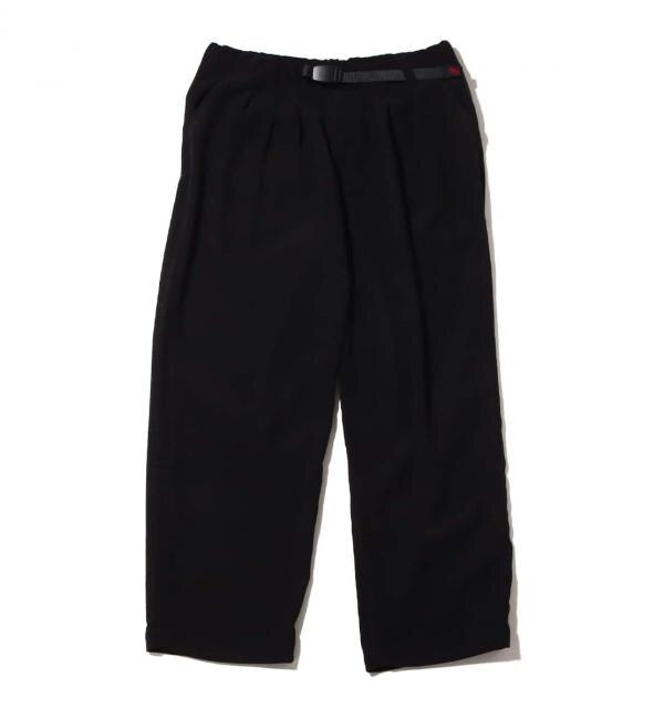 WHITE MOUNTAINEERING × GRAMICCI CORDUROY WIDE TAPERED PANTS BLACK