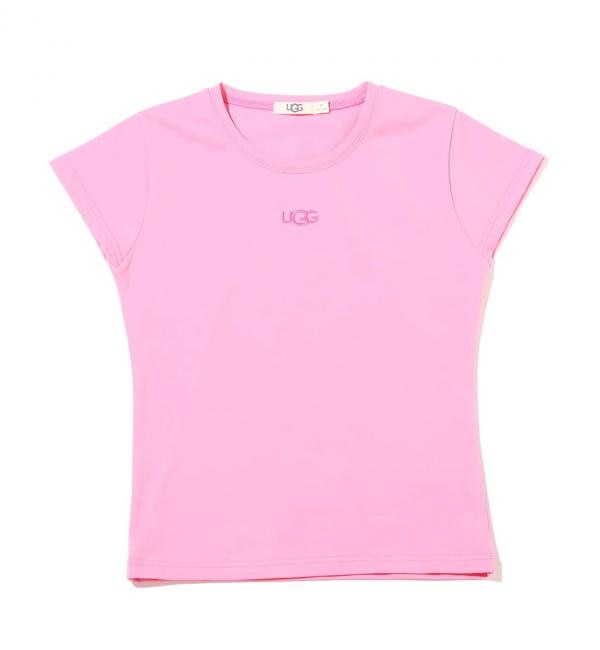 ＜アイルミネ＞【アトモス ピンク/atmos pink】 UGG キャップスリーブTシャツ PINK 23SS-I