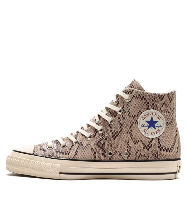 CONVERSE LEATHER ALL STAR US PYTHON HI NATURAL 23SS-I|atmos pink