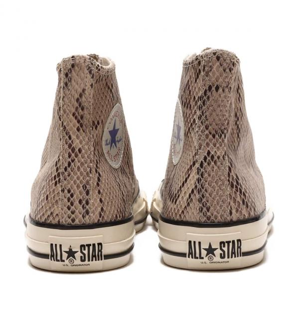 CONVERSE LEATHER ALL STAR US PYTHON HI NATURAL 23SS-I|atmos pink