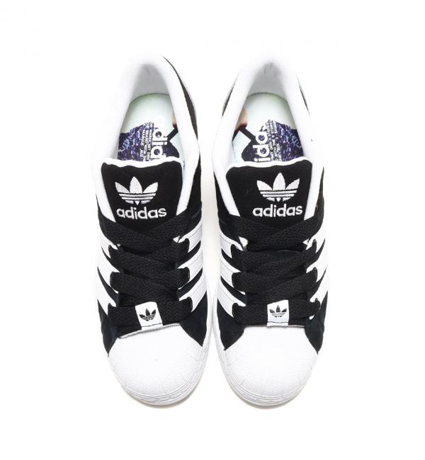 adidas SST SUPERMODIFIED CORE BLACK/FOOTWEAR WHITE/FOOTWEAR WHITE