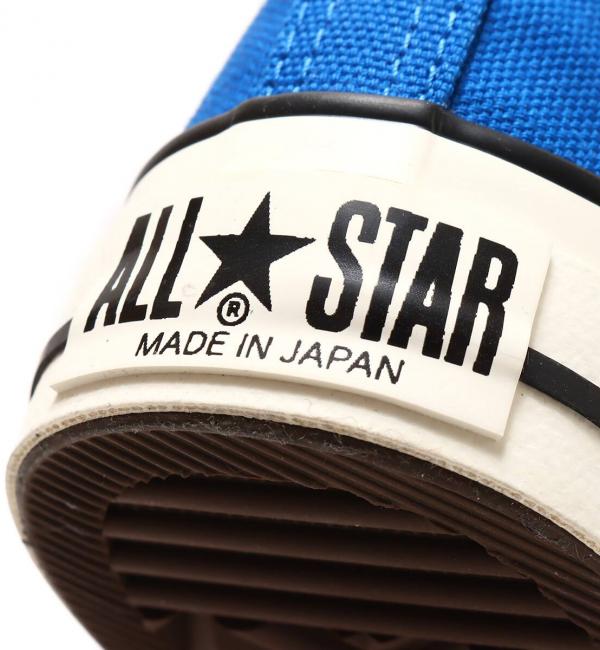 CONVERSE CANVAS ALL STAR J HI BLUE 23SS-I|atmos pink(アトモス