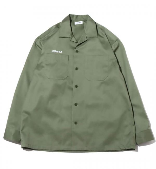 atmos WORK SHIRT GREEN 22FA-I|atmos pink(アトモス ピンク)の通販