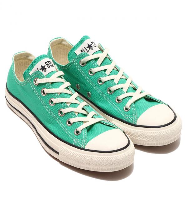 CONVERSE ALL STAR BURNTCOLORS OX JADE GREEN 23SS-I|atmos pink