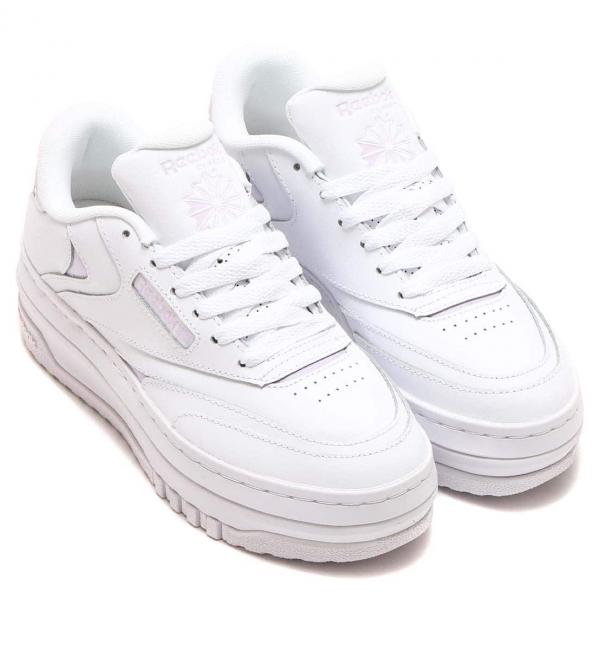 White reebok club store c