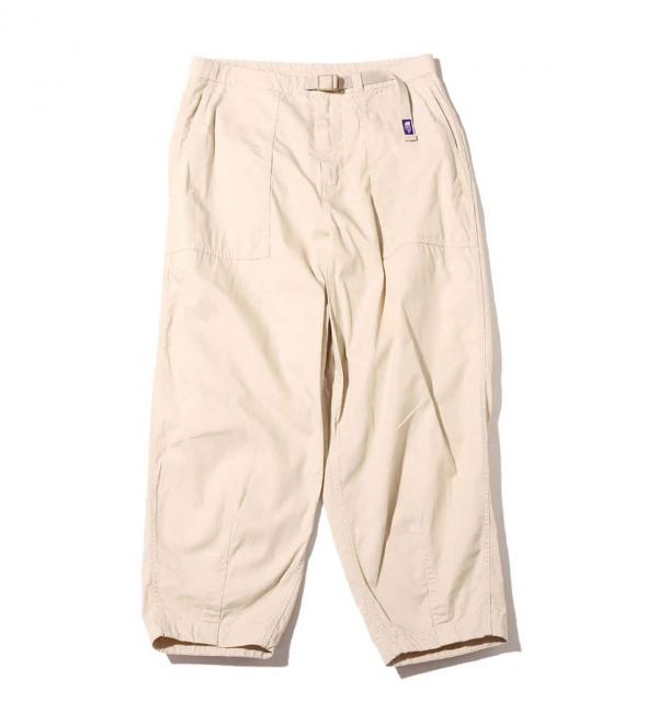 THE NORTH FACE PURPLE LABEL Ripstop Wide Cropped Pants Ecru SS I