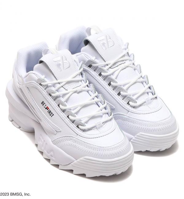 FILA Disruptor II EXP × BE:FIRST WHITE/RED/NAVY 23SS-I|atmos pink
