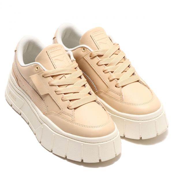 PUMA MAYZE STACK SOFT WNS CASHEW 23SU-I|atmos pink(アトモス ピンク