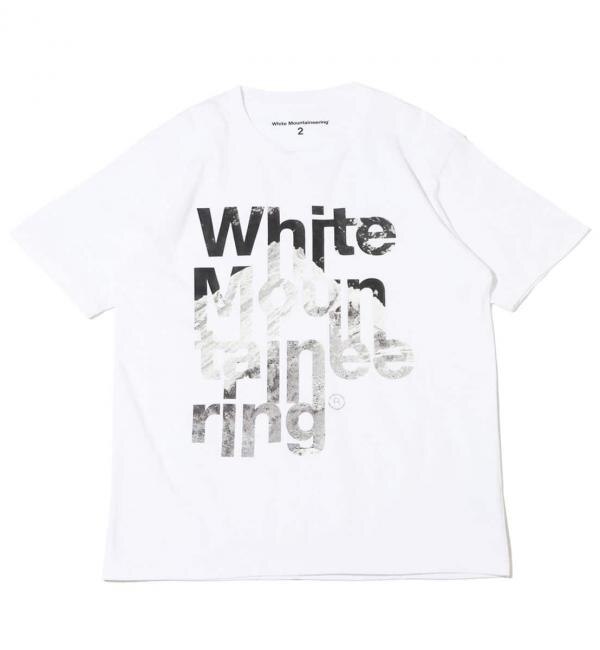 WHITE MOUNTAINEERING MOUNTAIN LOGO T-SHIRT WHITE 23SP-I|atmos pink ...