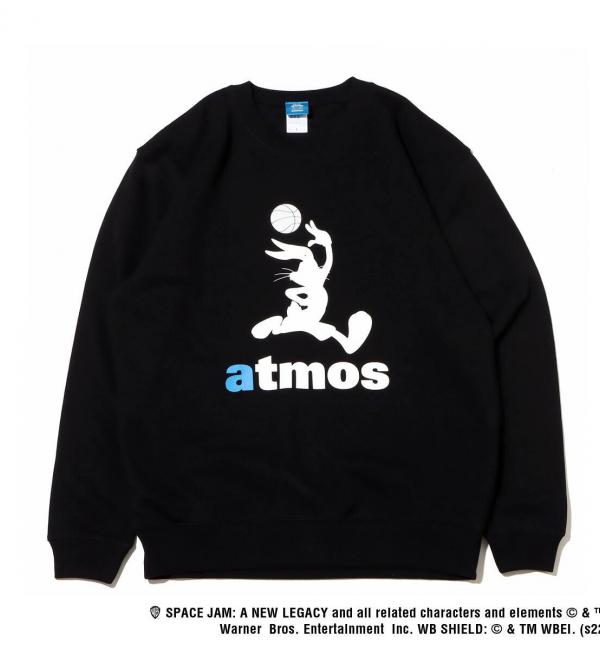 atmos TOKYO COMICON SPACE JAM SWEAT A BLACK 22HO-I