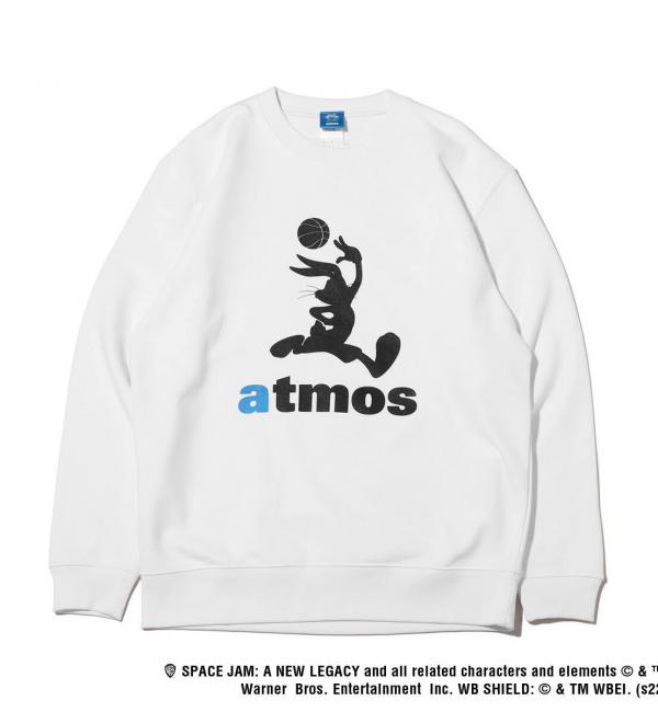 atmos TOKYO COMICON SPACE JAM SWEAT A WHITE 22HO-I