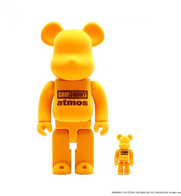 MEDICOM TOY BE@RBRICK atmos x GRIPSWANY 100% & 400% 22FW-S|atmos