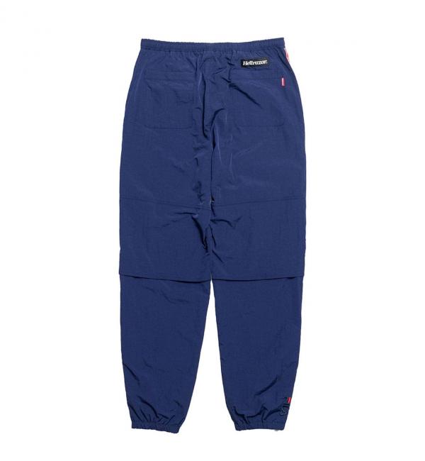 FILA HELLRAZOR TRADEMARK LOGO NYLON PANTS NAVY 23SS-S|atmos pink