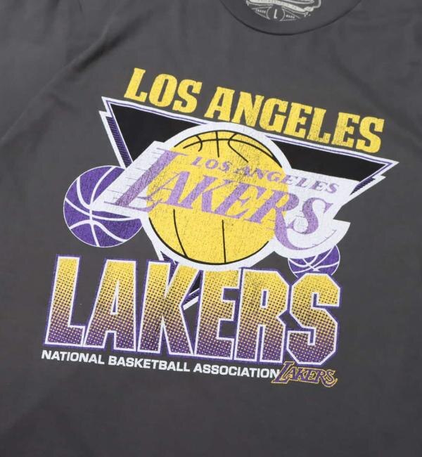 Mitchell & Ness Vintage Cracked Tee Los Angeles Lakers