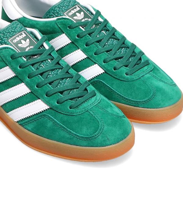 adidas GAZELLE INDOOR CALLEGE GREEN/FOOTWEAR WHITE/GUM 23FW-S